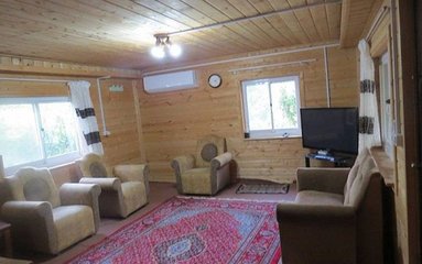اجاره کلبه دوخوابه جنگلی جکوزی دار صفری ماسال، شیروان صفری