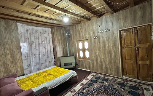 اجاره ویلا یک خوابه چوبی پاییزه آلاشت