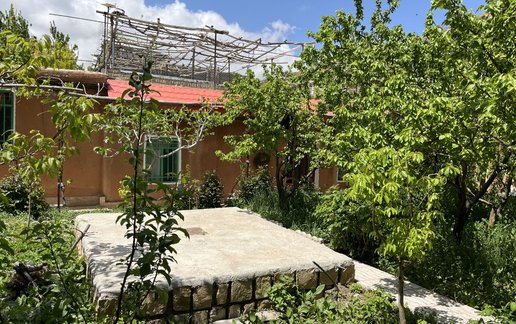 رزرو ویلا دوخوابه سنتی باغ بهشت روئین
