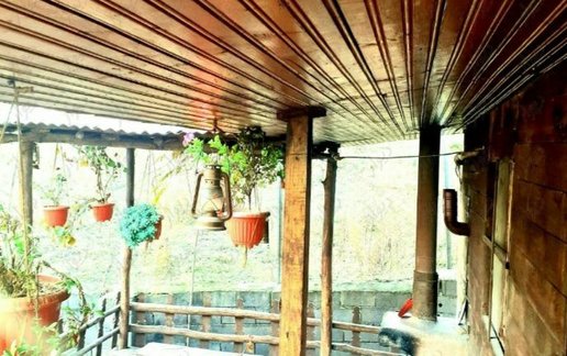 اجاره کلبه دوخوابه جنگلی چوبی زرین دشت