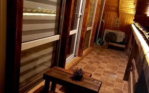 اجاره کلبه فلت چوبی تونل جنگلی
