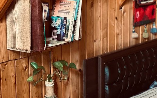 اجاره کلبه فلت چوبی تونل جنگلی