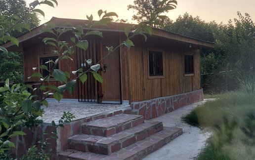 اجاره کلبه یک خوابه چوبی باغ میلا
