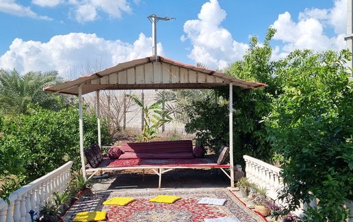 رزرو ویلا دوخوابه استخردار باغ آبان