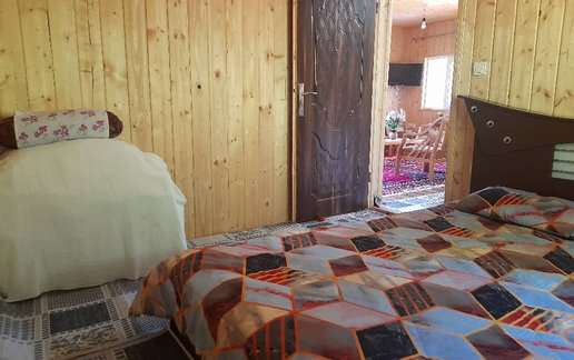 اجاره کلبه دوخوابه جنگلی طاسکوه 1