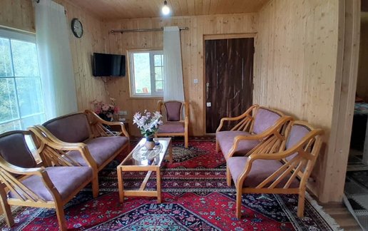 اجاره کلبه دوخوابه جنگلی طاسکوه 1