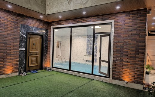 رزرو ویلا دوخواب استخردار آبگرم نمکلان