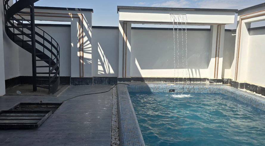 ویلا دوخوابه استخردار آبگرم کهکشان