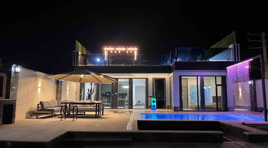 ویلا دوخوابه استخردار آبگرم مایوسا