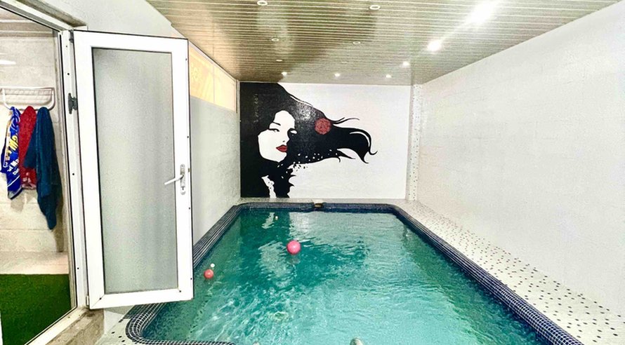 ویلا استخردار آبگرم دوخوابه ساحلی معلم 7