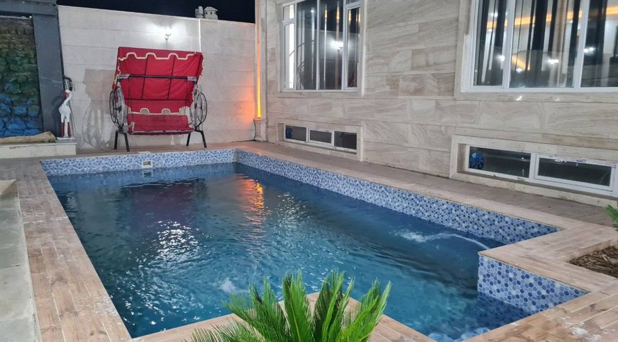 ویلا تریپلکس استخردار آبگرم پنج خوابه قصر سناتور