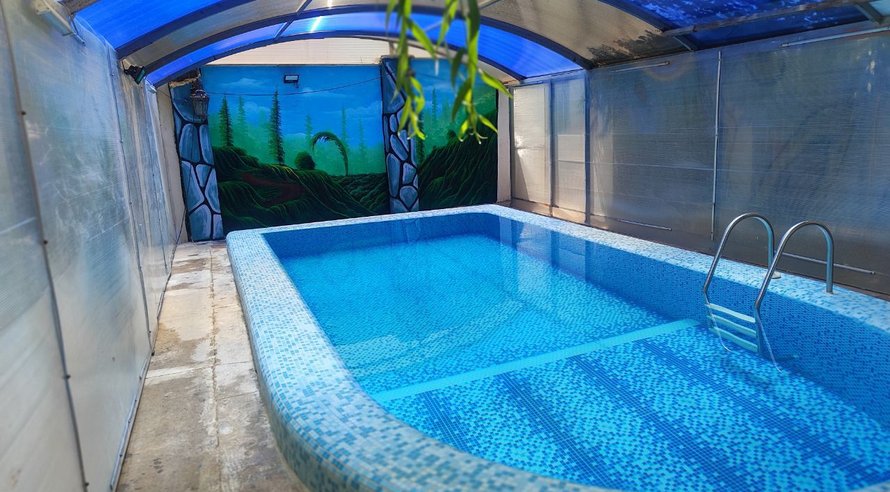 ویلا یک خوابه استخردار آبگرم متین 1