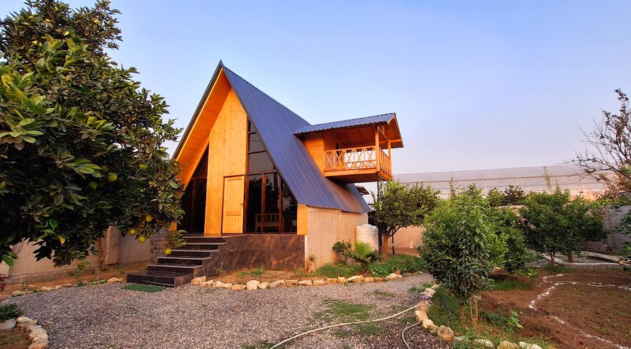 کلبه یک خوابه سوئیسی دوبلکس تاج