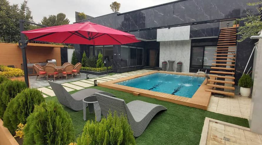 ویلا دوخوابه استخردار آبگرم نیلساهوم