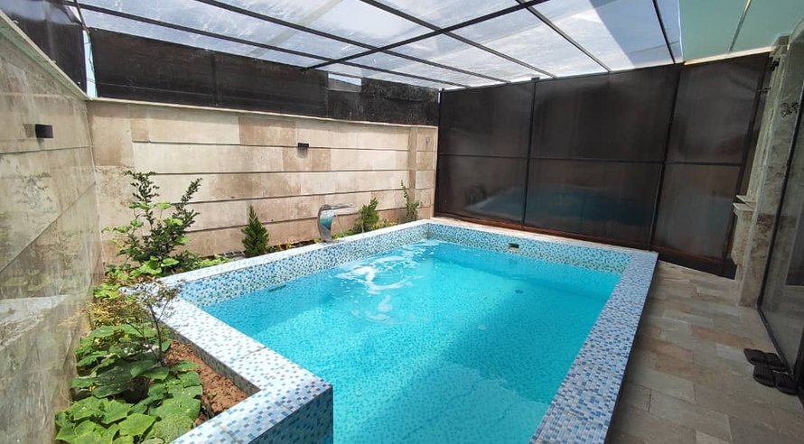 ویلا سه خوابه استخردار آبگرم کُر