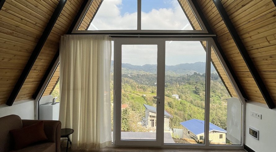 کلبه یک خوابه سوئیسی آسمان