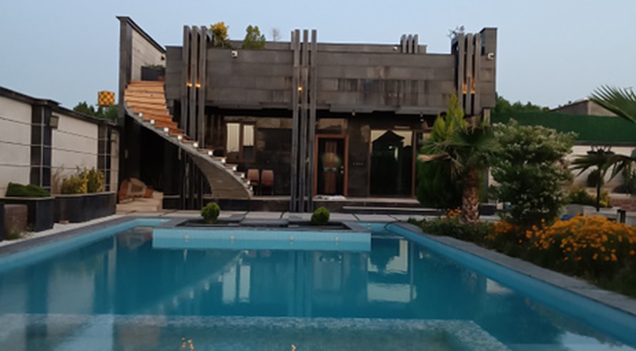 ویلا دوخواب استخردار آبگرم چهارباغ