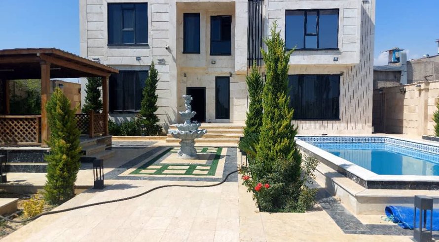 ویلا پنج خوابه استخردار آبگرم افشاریه