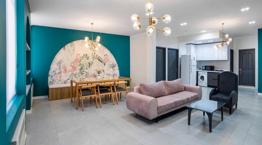 آپارتمان دوخوابه جکوزی دار اپال نجات اللهی