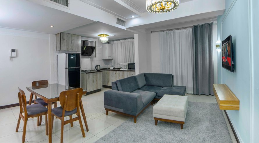 آپارتمان یک خوابه اکونومی جمهوری