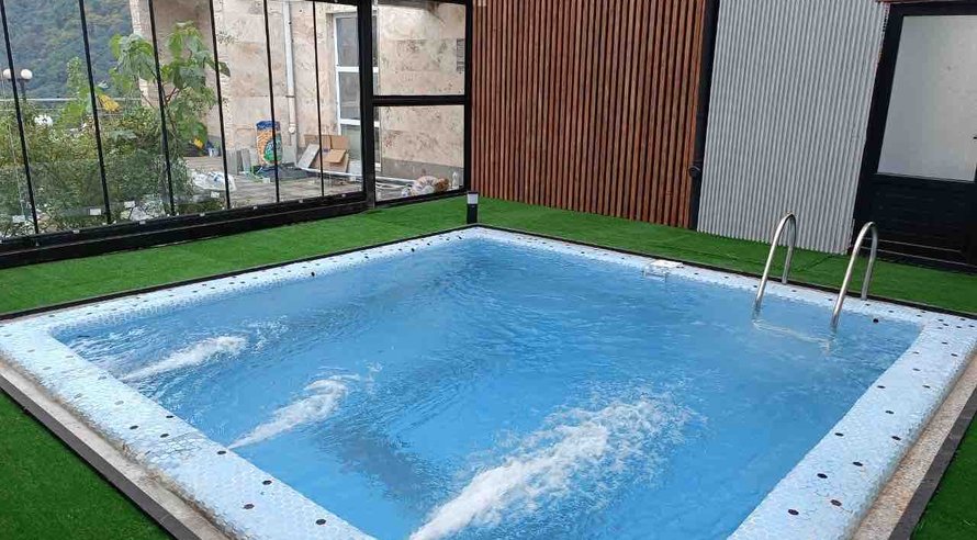 ویلا سه خوابه استخردارآبگرم دوبلکس گردنه حیران