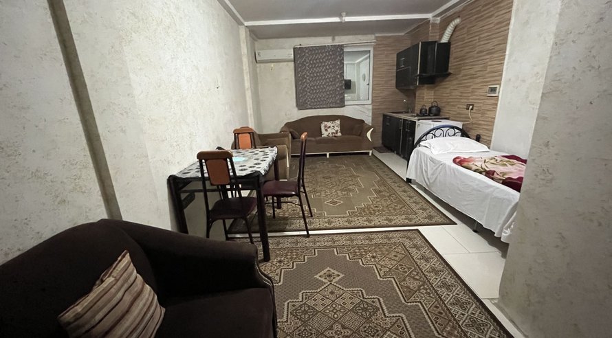 اجاره روزانه آپارتمان یک خوابه ساحلی گل یاس 2 بندر انزلی