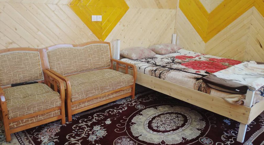 اجاره ویلا یک خوابه دوبلکس چوبی با استخر آبگرم آراز رینه