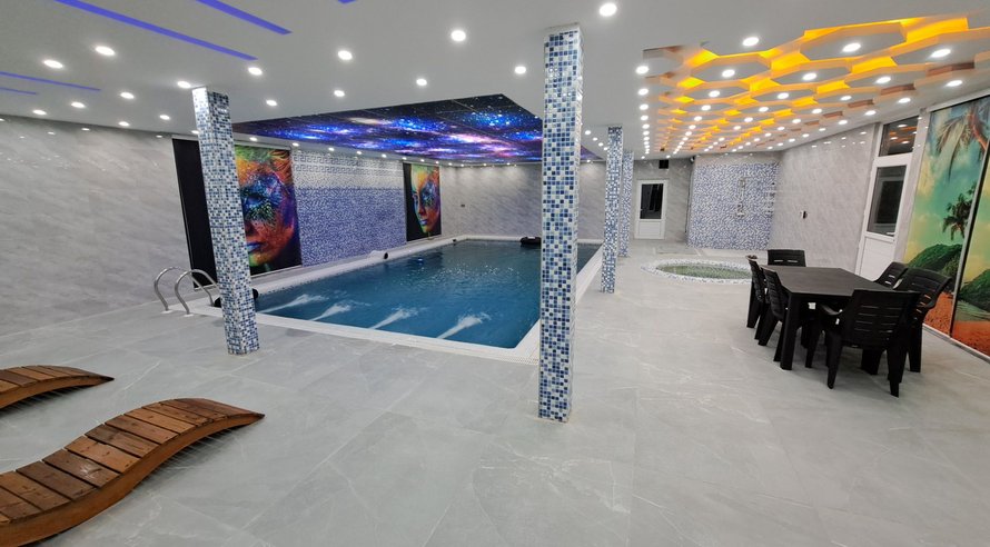 ویلا دوخوابه دوبلکس استخردار آبگرم محبت