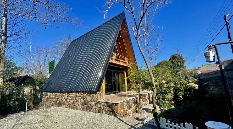 کلبه دوخوابه سوئیسی دوبلکس نورا