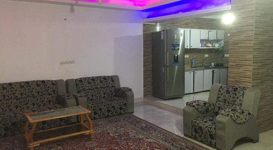 اجاره روزانه آپارتمان دو خوابه دباشی بوشهر