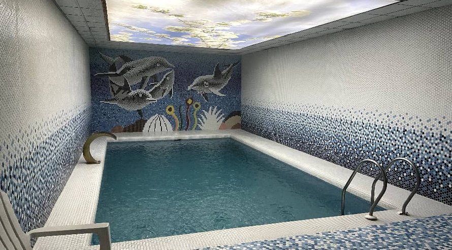 ویلا چهارخوابه استخردار برکه ماهی