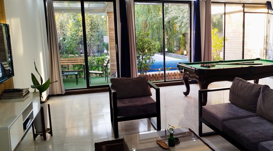 ویلا دوخوابه استخردار ایران زمین