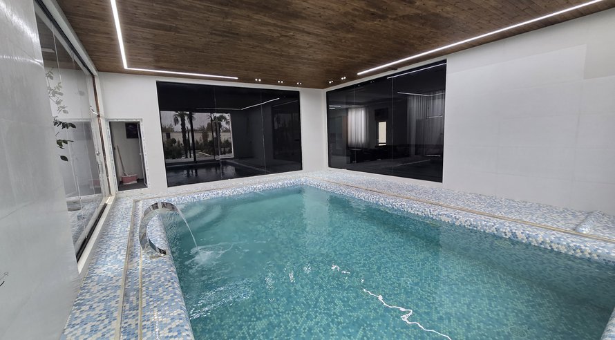 ویلا دوخوابه استخردار آبگرم امیر رامجین