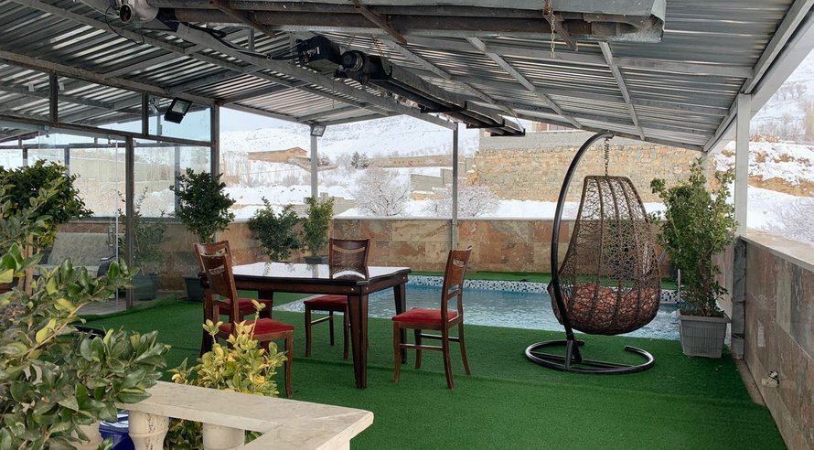 هفت خوابه استخردار آبگرم عمارت پارسیان