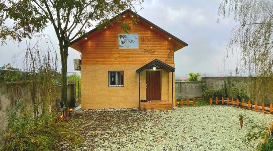 یک خوابه چوبی جکوزی دار بهشت پدری واحد وَند