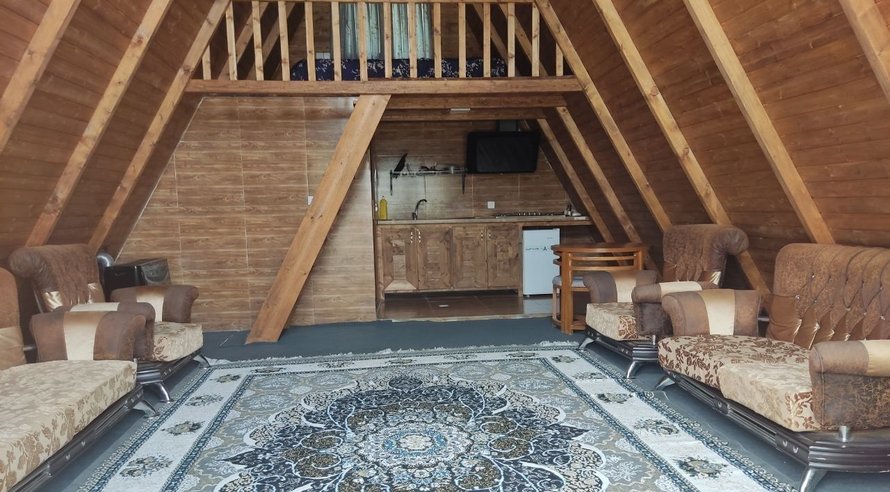 کلبه یک خوابه جکوزی دار دوقلوها