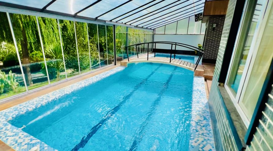 ویلا سه خوابه استخردار آبگرم دربند شمالی 1