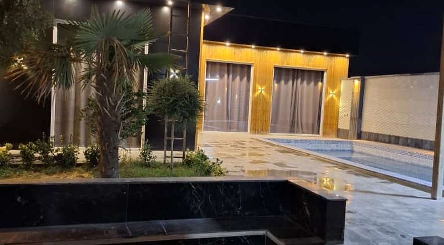 ویلا دوخوابه استخردار آبگرم کوی بهشت