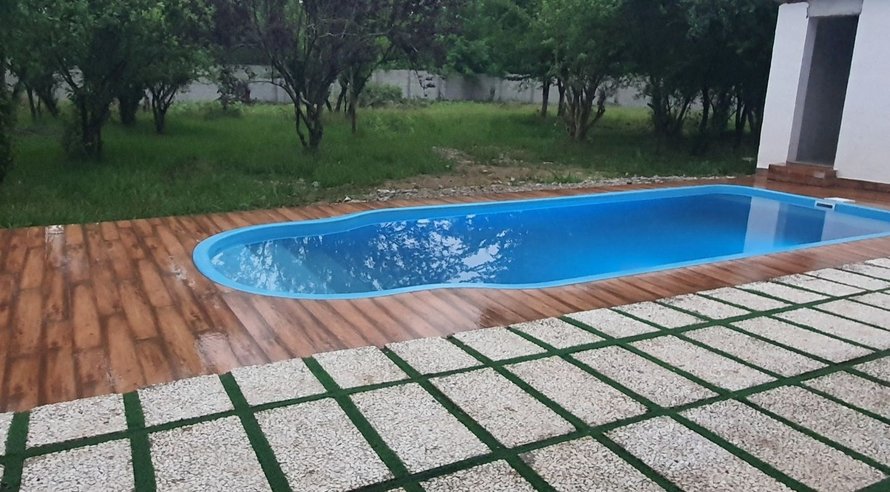 اجاره ویلا سه خوابه روستایی استخردار آبگرم دنج ماسال