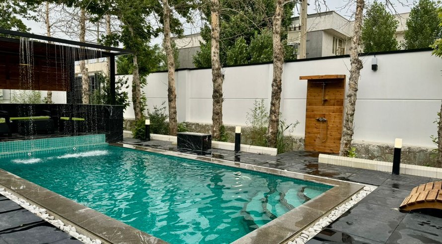 ویلا سه خوابه استخردار آبگرم بنیدا