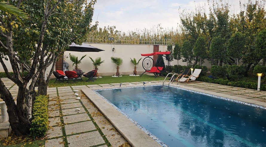 ویلا یک خوابه استخردار آبگرم بهار 22