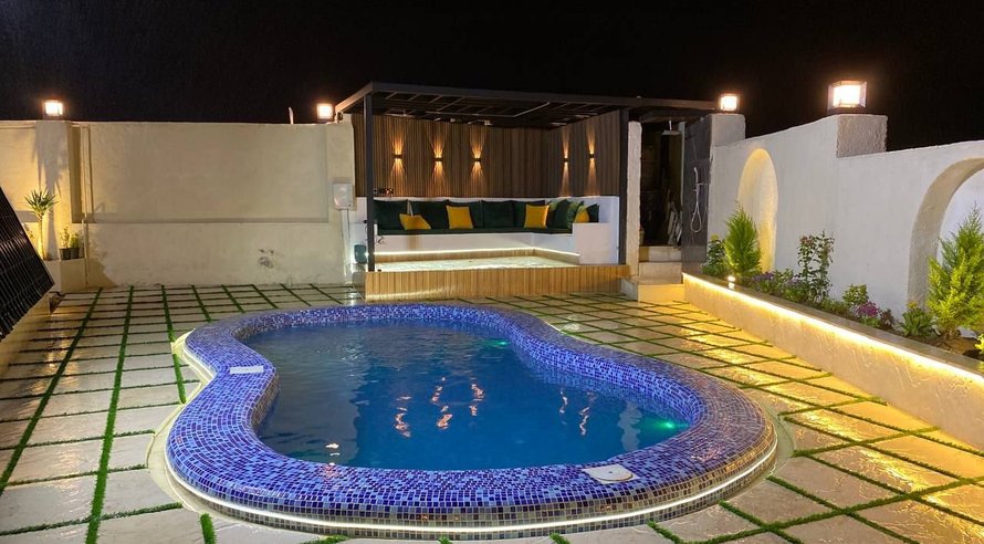 کلبه دوخوابه سوئیسی دوبلکس استخردار درنا