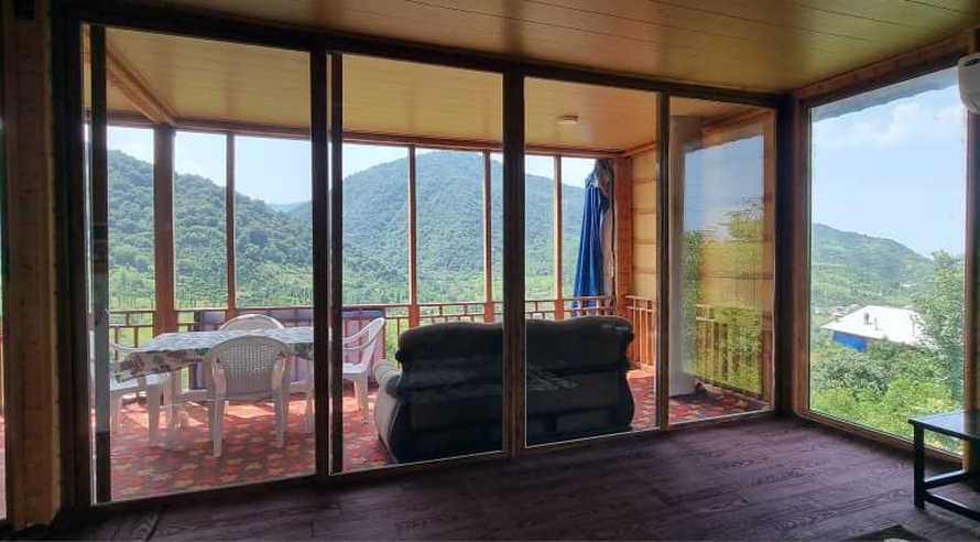 کلبه یک خوابه چوبی تیکیش طبقه 2