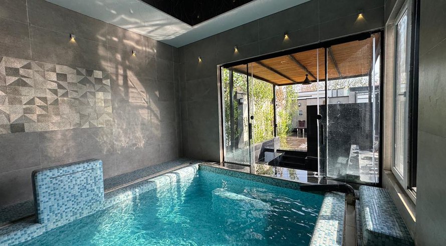 ویلا سه خوابه استخردار آبگرم گلایل