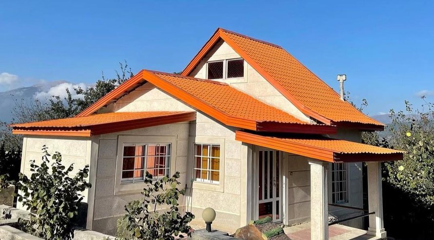اجاره ویلا دوخوابه چوبی دوبلکس ویشان توتکابن