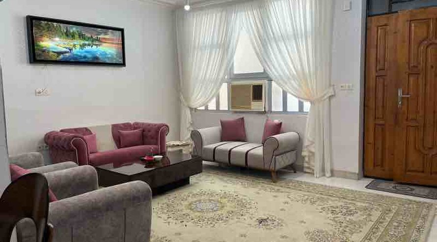 اجاره روزانه آپارتمان دوخوابه ساحل چمران بندر عباس