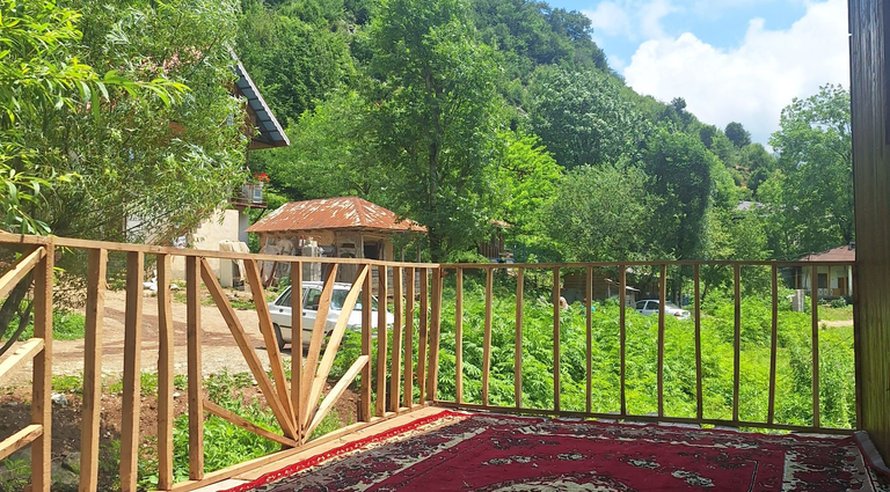 اجاره کلبه دوخوابه جنگلی رژه ماسال