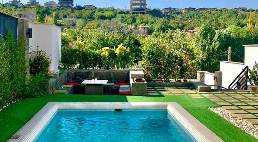 ویلا دوخوابه دوبلکس استخردار آبگرم شهاب