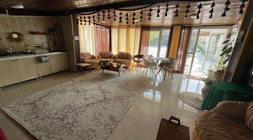 کلبه یک خوابه روستایی کامیلا واحد ترمس