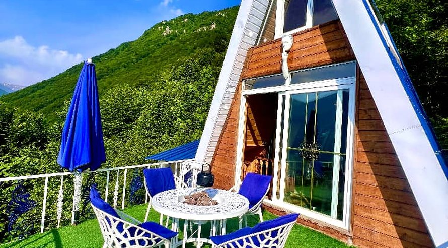 اجاره کلبه یک خوابه جنگلی پاندا تنکابن